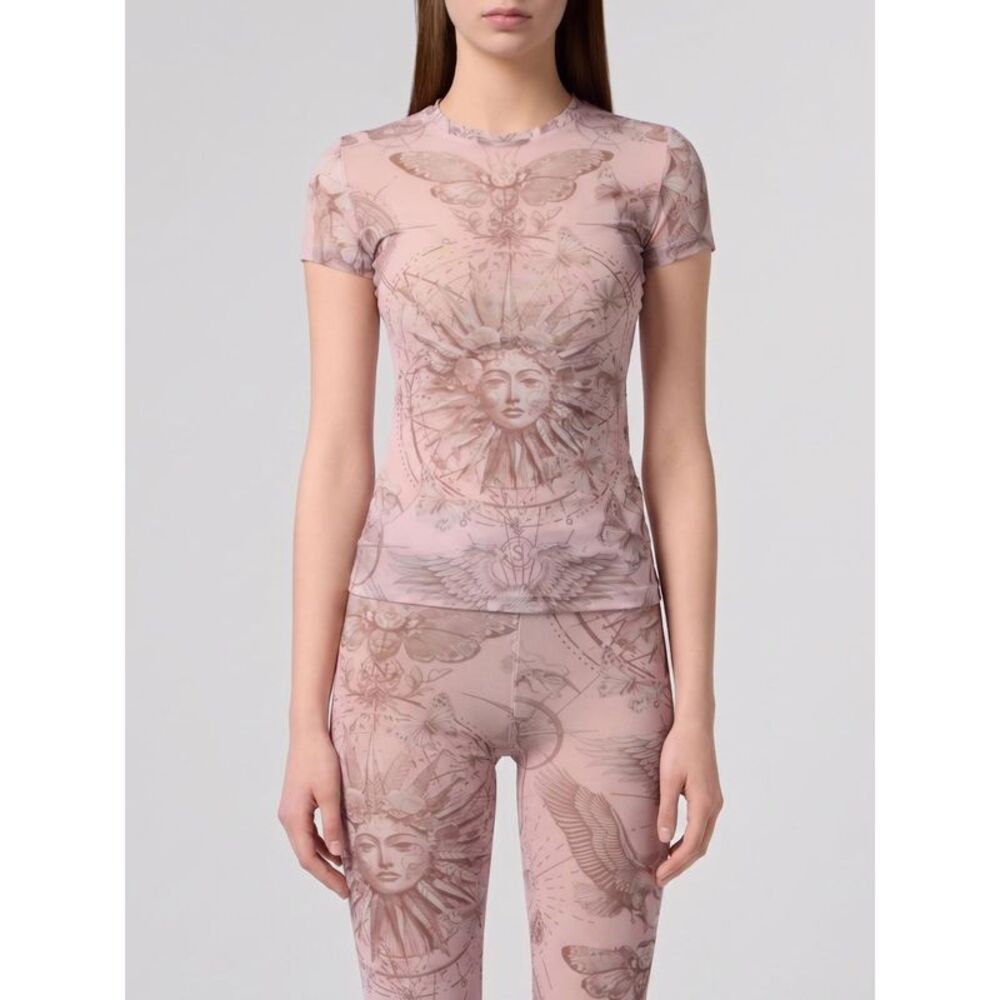 Philipp Plein Top Woman Fuchsia